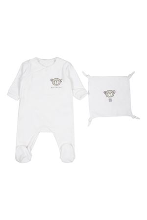 tutina in cotone bianco GIVENCHY KIDS | H3056910P